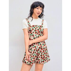 Women’s Cider Strawberry NWT Overall Size XL